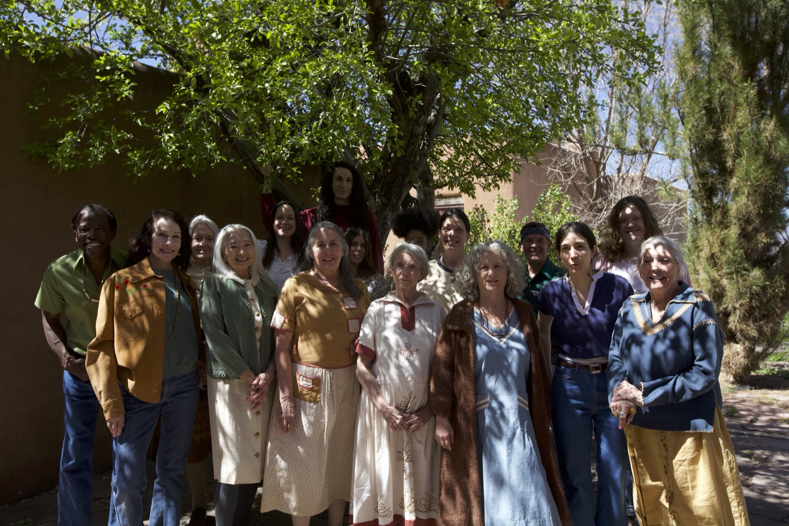 Members of The Belhor Healing Center community gathered together in Artesia, New Mexico